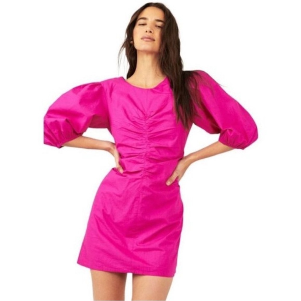 Free People Pink Women's Dress - Picture 4 of 5